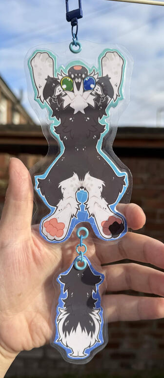 Pelt Hanging Badge (Back)