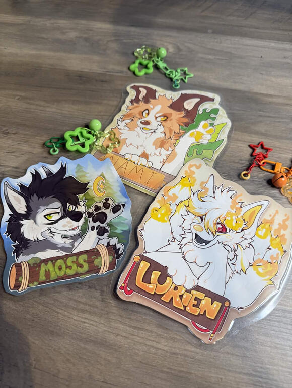 Printed Bust Badges