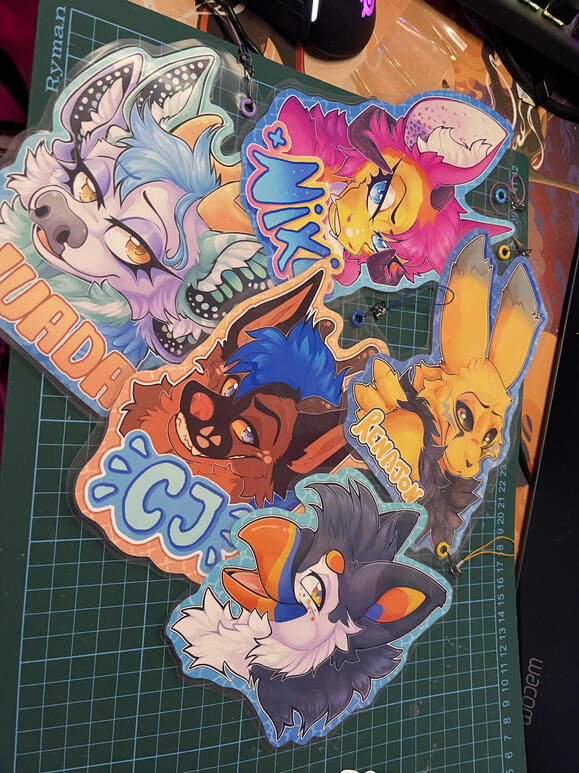 Printed Headshot Badges