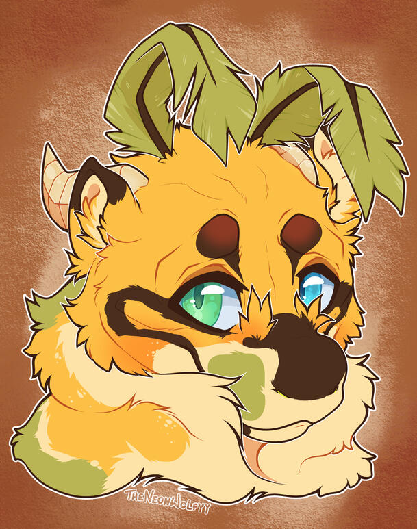 Flat Colour Headshot