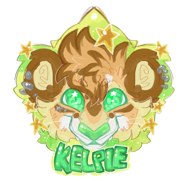 Sketchy Sym Badge