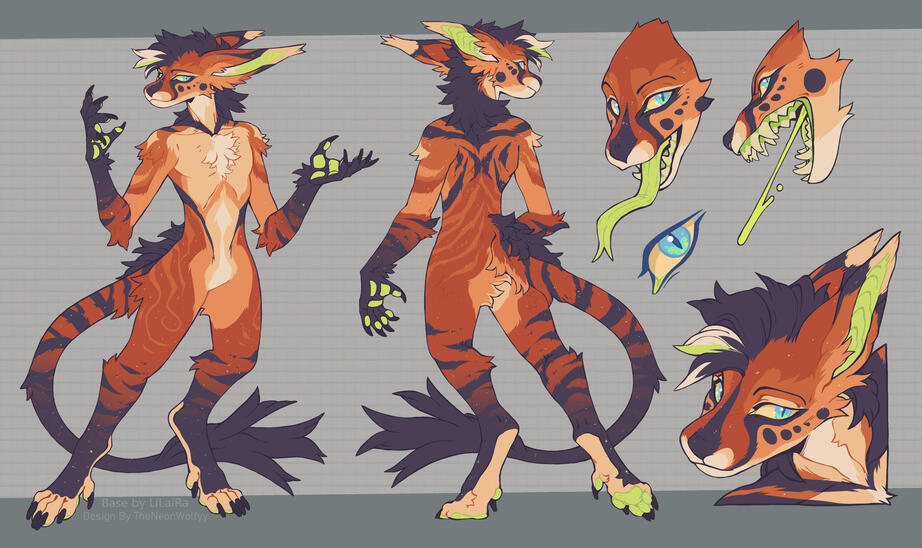Base by LiLiaRa / Design by TheNeonWolfyy